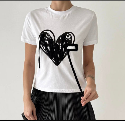 Corset heart shirt